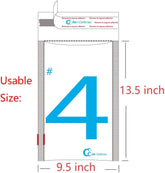 #4 9.5x14.5 Poly Bubble Padded Envelopes Mailing Mailer Shipping Bag AirnDefense